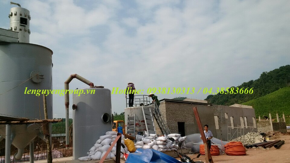 Hệ thống xử lý nước cấp trại lợn Hòa Phát - Bắc Giang 